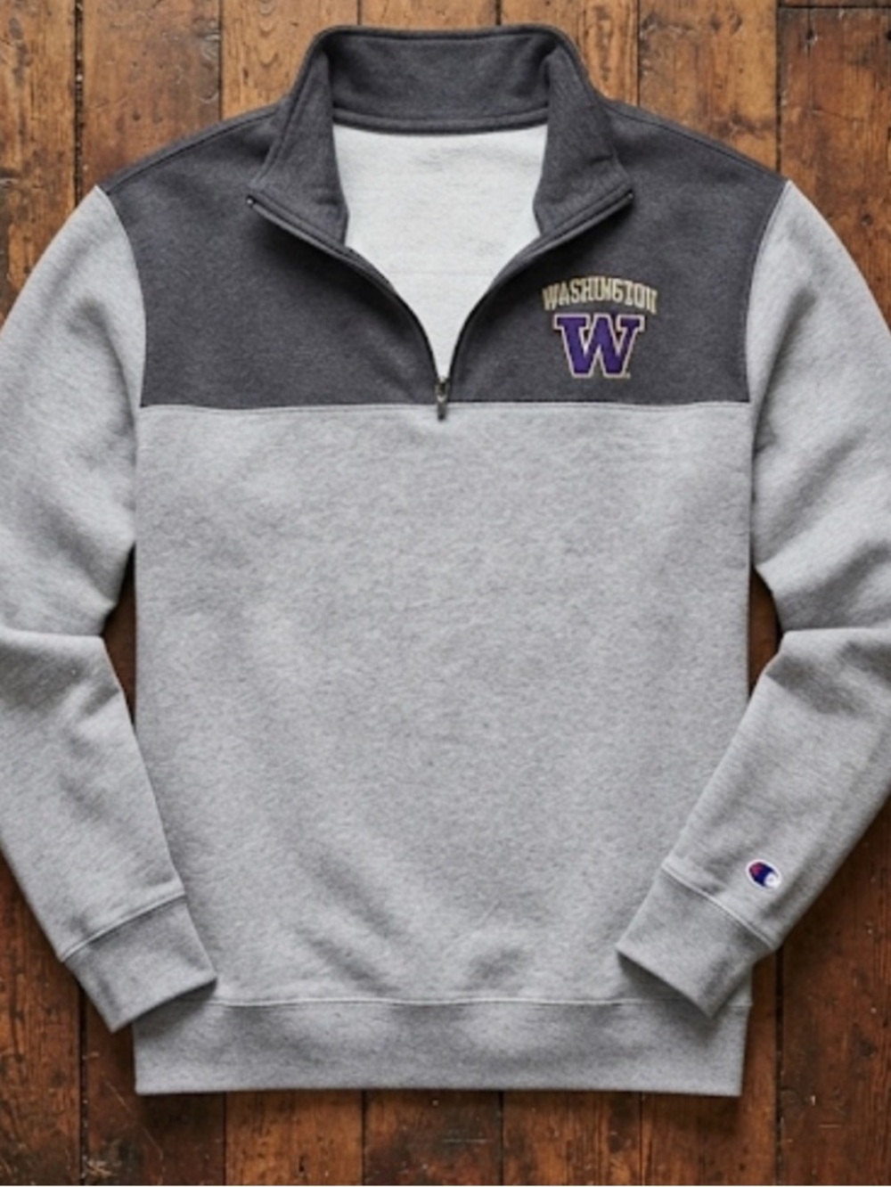 Washington Huskies quarter zip size medium